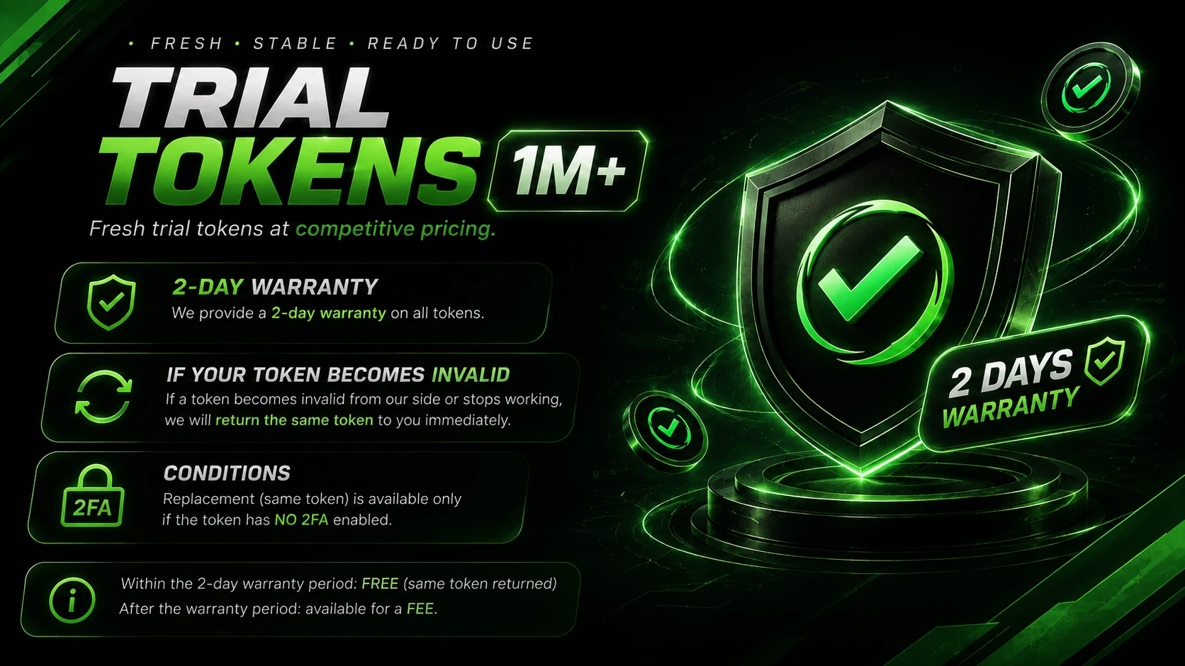 1M trial cap mixed no lock